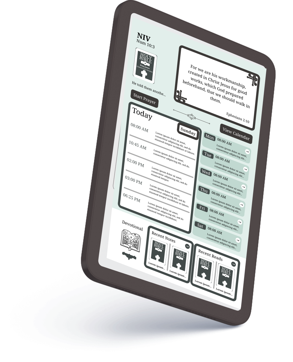 Device Calendar View